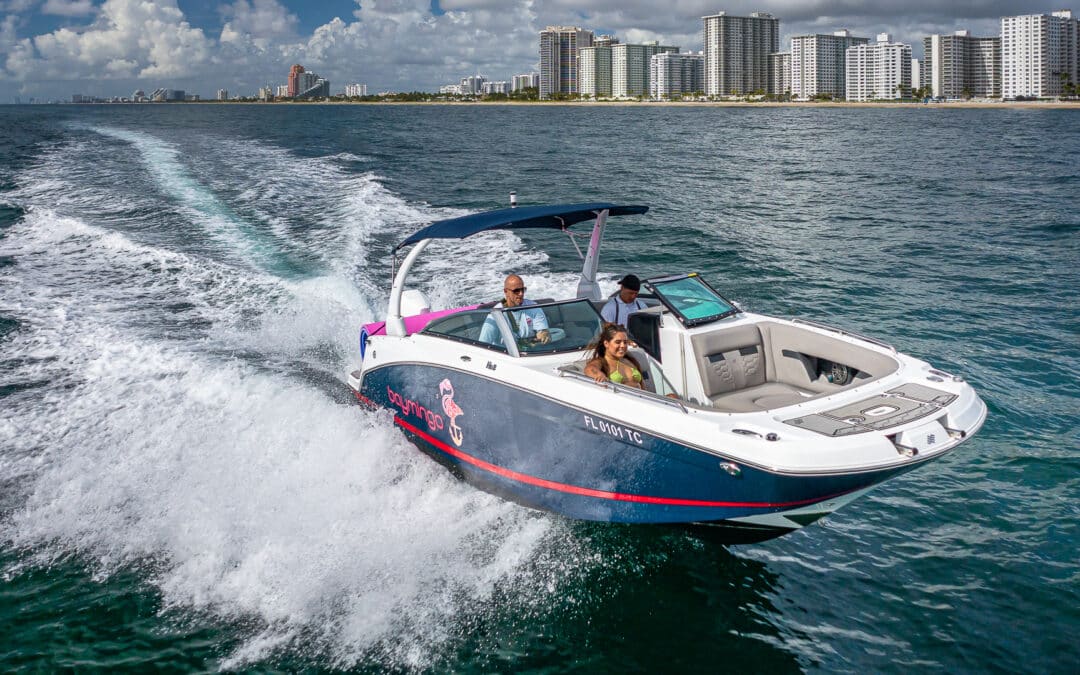 Special occasions to celebrate with a boat or yacht rental in Miami