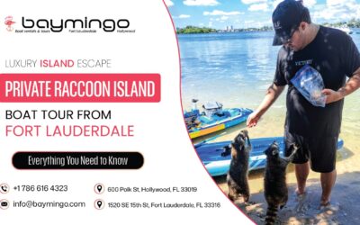 Private Raccoon Island Boat Tour from Fort Lauderdale: Luxury Island Escape